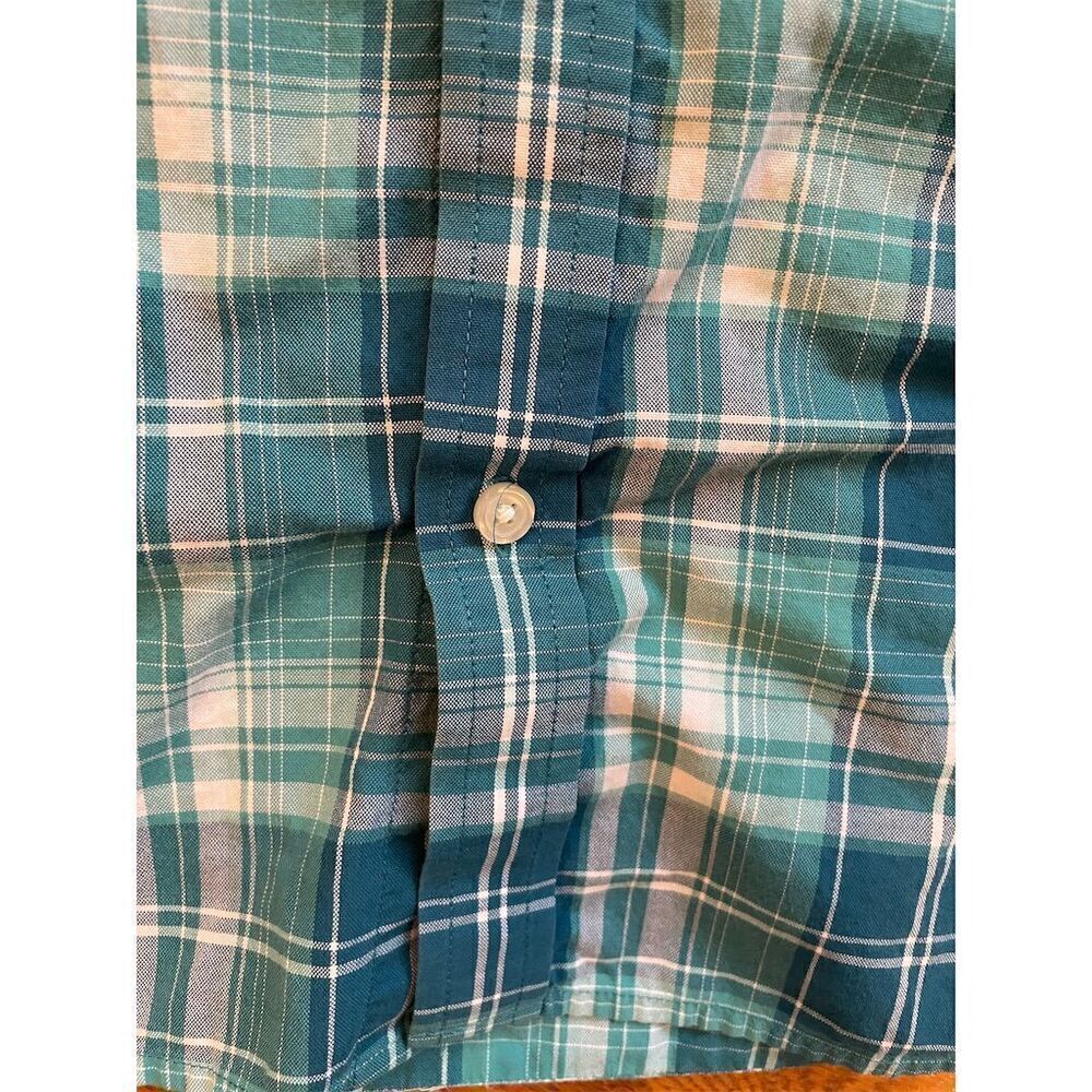 3/$15. Banana Republic Men's Plaid Button-Up Shirt Size L Multicolor Casual - Picture 5 of 9